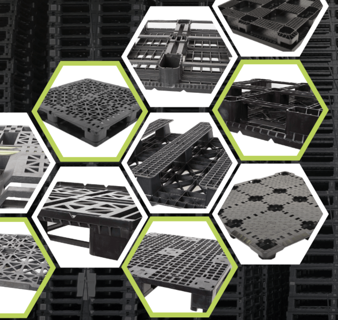 Pallet Manufacturing with recycled plastic pallets from Greystone Pallets